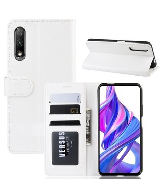 Wit Bookcase Hoesje Huawei Y9s