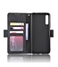 Zwart Pasjeshouder Bookcase Hoesje voor de Huawei Y9s