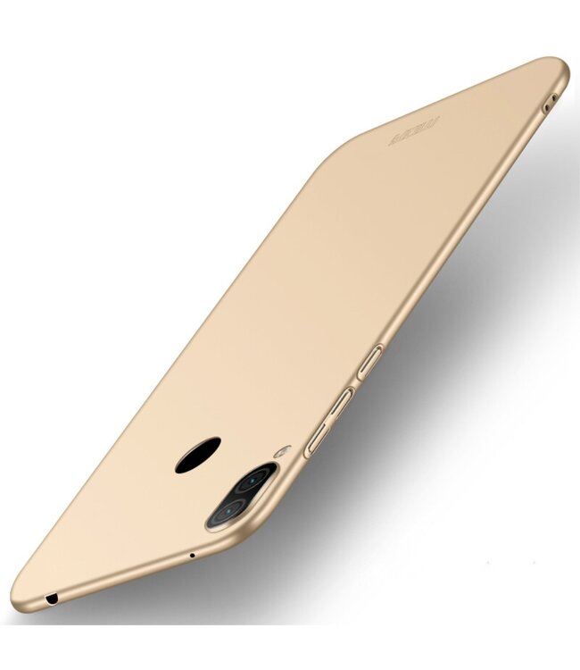 Mofi MOFI Goud Hardcase Hoesje voor de Huawei Y7 (2019)