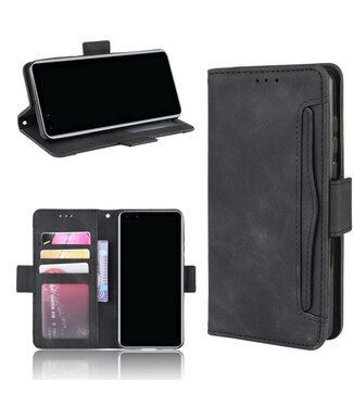 Zwart Bookcase Hoesje Huawei P40 Pro Plus