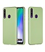 Groen Bandje Siliconen Hoesje voor de Huawei Y6p