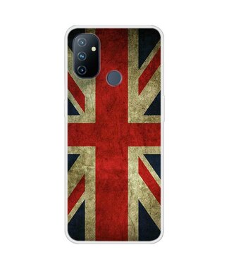 Engelse Vlag TPU Hoesje OnePlus Nord N100