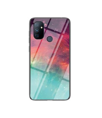 Kleurrijke Sterrenhemel Hardcase Hoesje OnePlus Nord N100