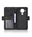 Zwart Wallet Bookcase Hoesje voor de Nokia 5.4
