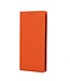 Oranje Lychee Wallet Bookcase Hoesje voor de Google Pixel 5a