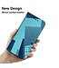 Blauw Mirror Bookcase Hoesje voor de Nokia 5.4