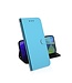 Blauw Mirror Bookcase Hoesje voor de Nokia 5.4