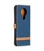 Blauw Jeans Bookcase Hoesje voor de Nokia 5.4