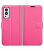 Roze Lychee Bookcase Hoesje voor de OnePlus Nord 2