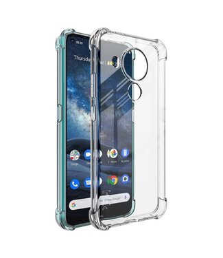 IMAK Doorzichtig Full Protection TPU Hoesje Nokia 5.4