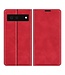 Rood Skin Touch Bookcase Hoesje voor de Google Pixel 6
