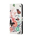 Kleurrijke Vlinders Bookcase Hoesje voor de OnePlus Nord 2