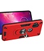 Rood 2 in 1 Kickstand Hybrid Hoesje voor de Motorola One Hyper