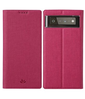 Vili DMX Roze Bookcase Hoesje Google Pixel 6