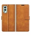 Bruin Bookcase Hoesje voor de OnePlus Nord 2