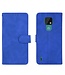 Blauw Stijlvol Bookcase Hoesje voor de Motorola Moto E7