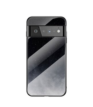 Zwarte Sterrenhemel Hardcase Hoesje Google Pixel 6 Pro