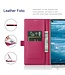 Vili DMX VILI DMK Roze Cross Textuur Bookcase Hoesje voor de Motorola Moto E7