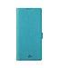 Vili DMX VILI DMK Blauw Cross Textuur Bookcase Hoesje voor de Motorola Moto E7