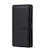 Zwart Wallet Bookcase Hoesje voor de Motorola Moto E7