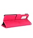 Roze Bookcase Hoesje voor de LG Wing 5G