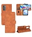 Bruin Bookcase Hoesje voor de LG Wing 5G