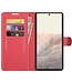 Rood Lychee Flip Stand Bookcase Hoesje voor de Google Pixel 6 Pro