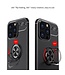 Zwart Ring Kickstand TPU Hoesje voor de iPhone 13 Pro