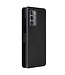 Zwart Carbon Bookcase Hoesje voor de LG Wing 5G