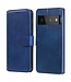 Blauw Wallet Bookcase Hoesje voor de Google Pixel 6 Pro