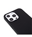 Zwart Mat TPU Hoesje voor de iPhone 13 Pro