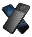 Zwart Twill Textuur TPU Hoesje voor de Nokia 8.3 5G
