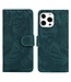 Groen Tijger Bookcase Hoesje voor de iPhone 13 Pro