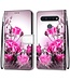 Rozen Bookcase Hoesje voor de LG K51S