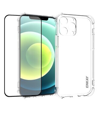 Enkay Transparant Hardcase Hoesje iPhone 13 Pro