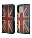 Engelse Vlag Bookcase Hoesje voor de iPhone 13 Pro