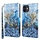 Blauw Design Bookcase Hoesje voor de iPhone 13 Pro