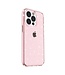 Roze Glitter Hybrid Hoesje voor de iPhone 13 Pro