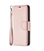 Rosegoud Lychee Bookcase Hoesje voor de iPhone 13 Pro