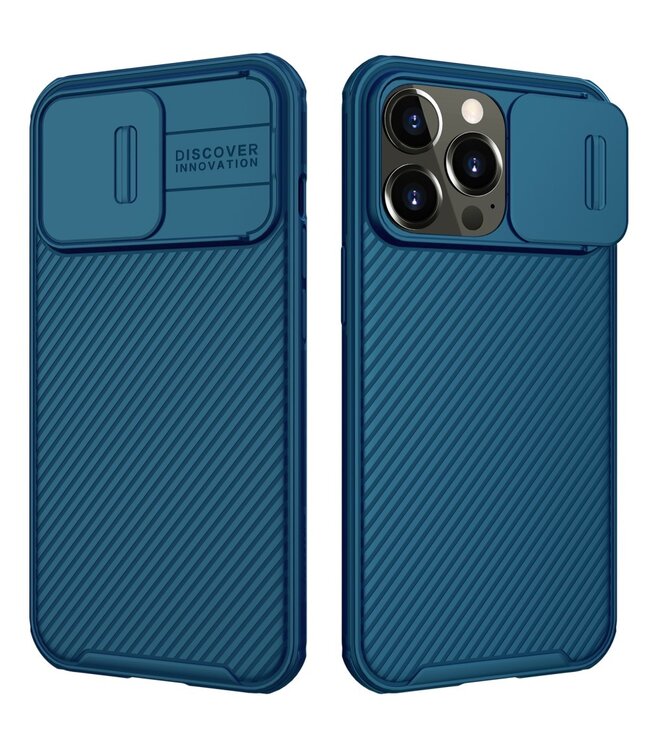 Nillkin Nillkin Blauw CamShield Hybrid Hoesje voor de iPhone 13 Pro