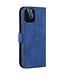 Azns AZNS Blauw Bookcase Hoesje voor de iPhone 13 Pro