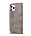DG.Ming Bruin 2 in 1 Bookcase Hoesje voor de iPhone 13 Pro