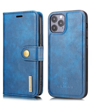 Blauw 2 in 1 Bookcase Hoesje iPhone 13 Pro