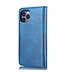 DG.Ming DG.Ming Blauw 2 in 1 Bookcase Hoesje voor de iPhone 13 Pro