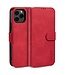 DG.Ming DG.Ming Rood Retro Bookcase Hoesje voor de iPhone 13 Pro