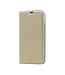 Goud Effen Bookcase Hoesje voor de iPhone 13 Pro