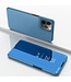 Blauw Spiegel Bookcase Hoesje voor de iPhone 13 Pro