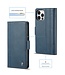 LC.IMEEKE LC.IMEEKE Blauw Bookcase Hoesje voor de iPhone 13 Pro