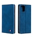 Blauw Skin Touch Bookcase Hoesje voor de iPhone 13 Pro