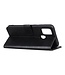 Zwart Effen Bookcase Hoesje voor de OnePlus Nord N10 5G